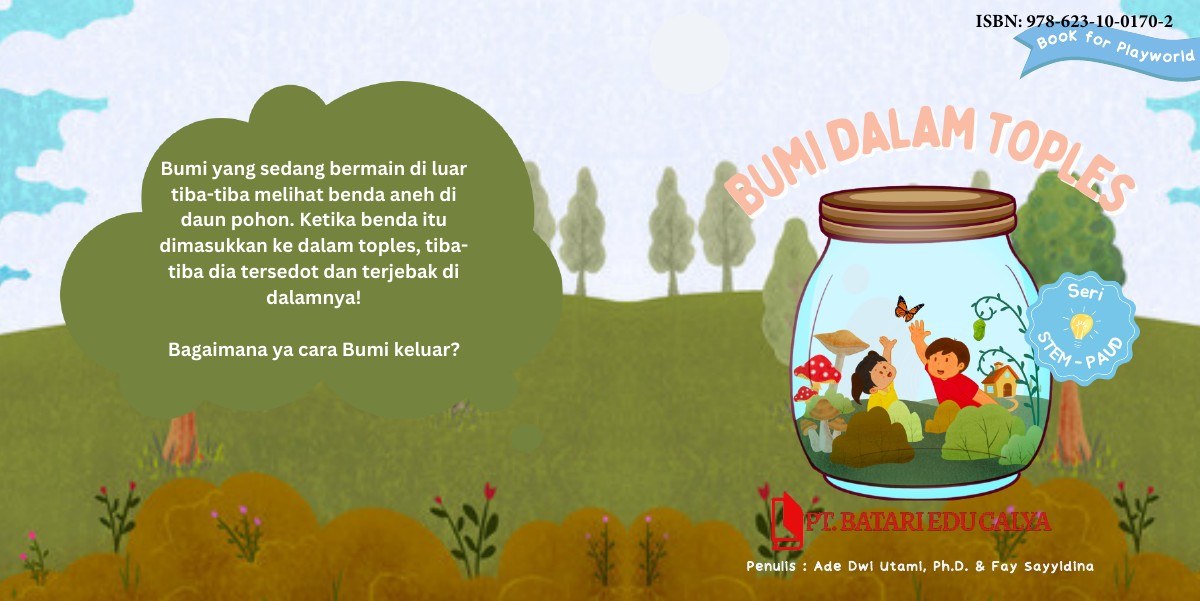 Cover Bumi dalam toples [sumber elektronis]
