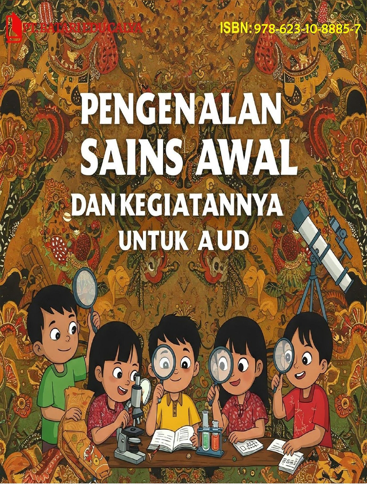 Cover Pengenalan sains awal dan kegiatannya untuk AUD
