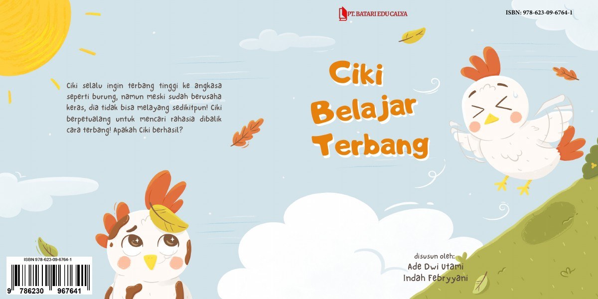Cover Ciki belajar belajar terbang
