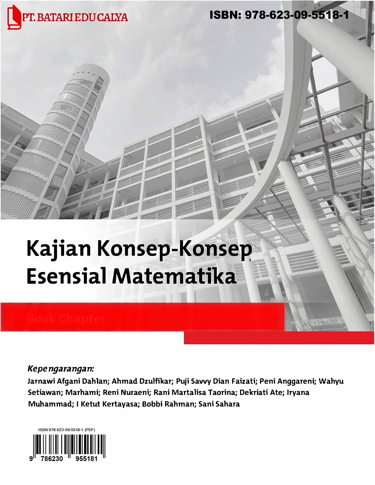 Cover Kajian konsep-konsep esensial matematika dan pengajarannya berbasis penalaran [sumber elektronis]